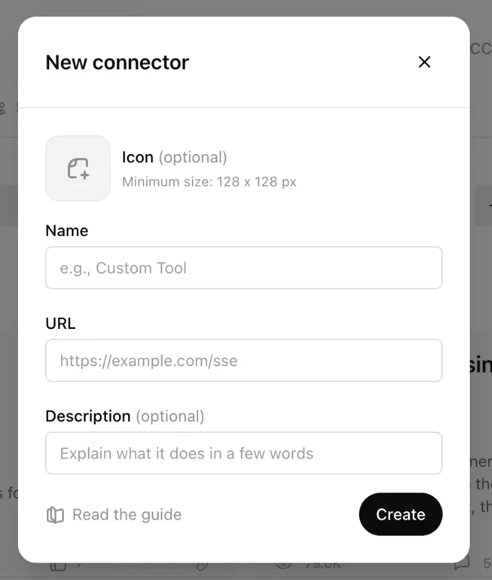 ChatGPT settings screen